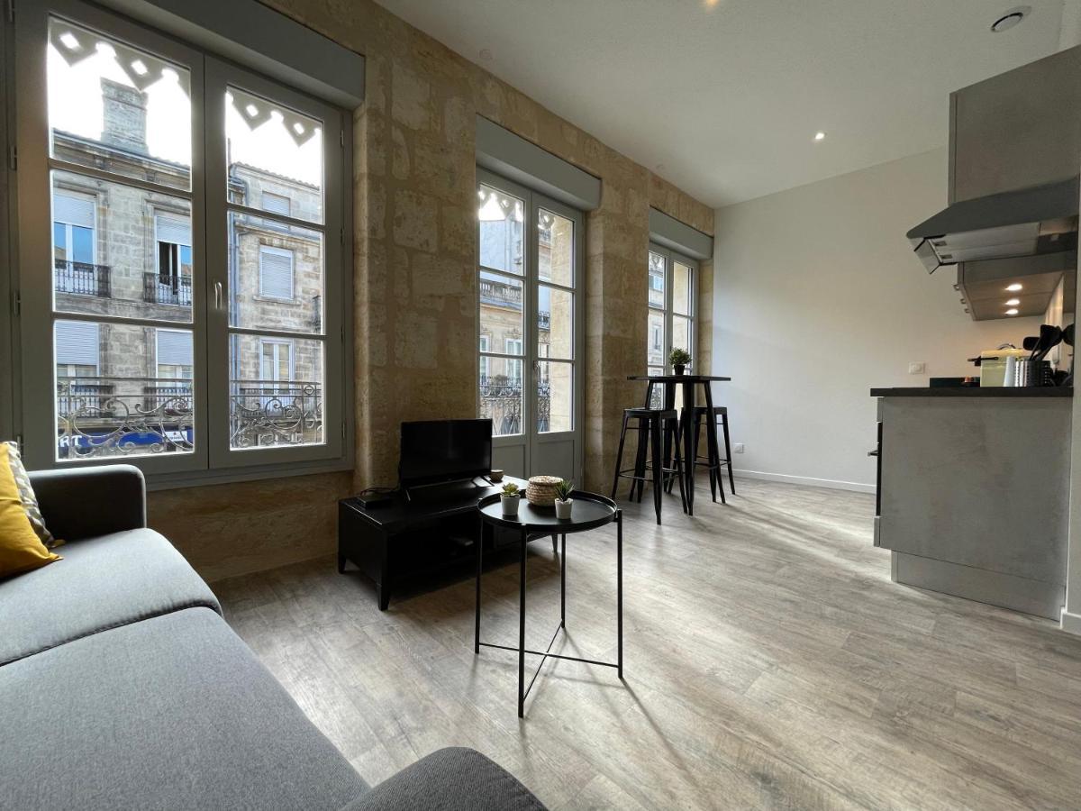 Magnifique Appartement Pour 2 Avec Climatisation Et Belle Pierre Bordelaise Bordeaux Eksteriør billede