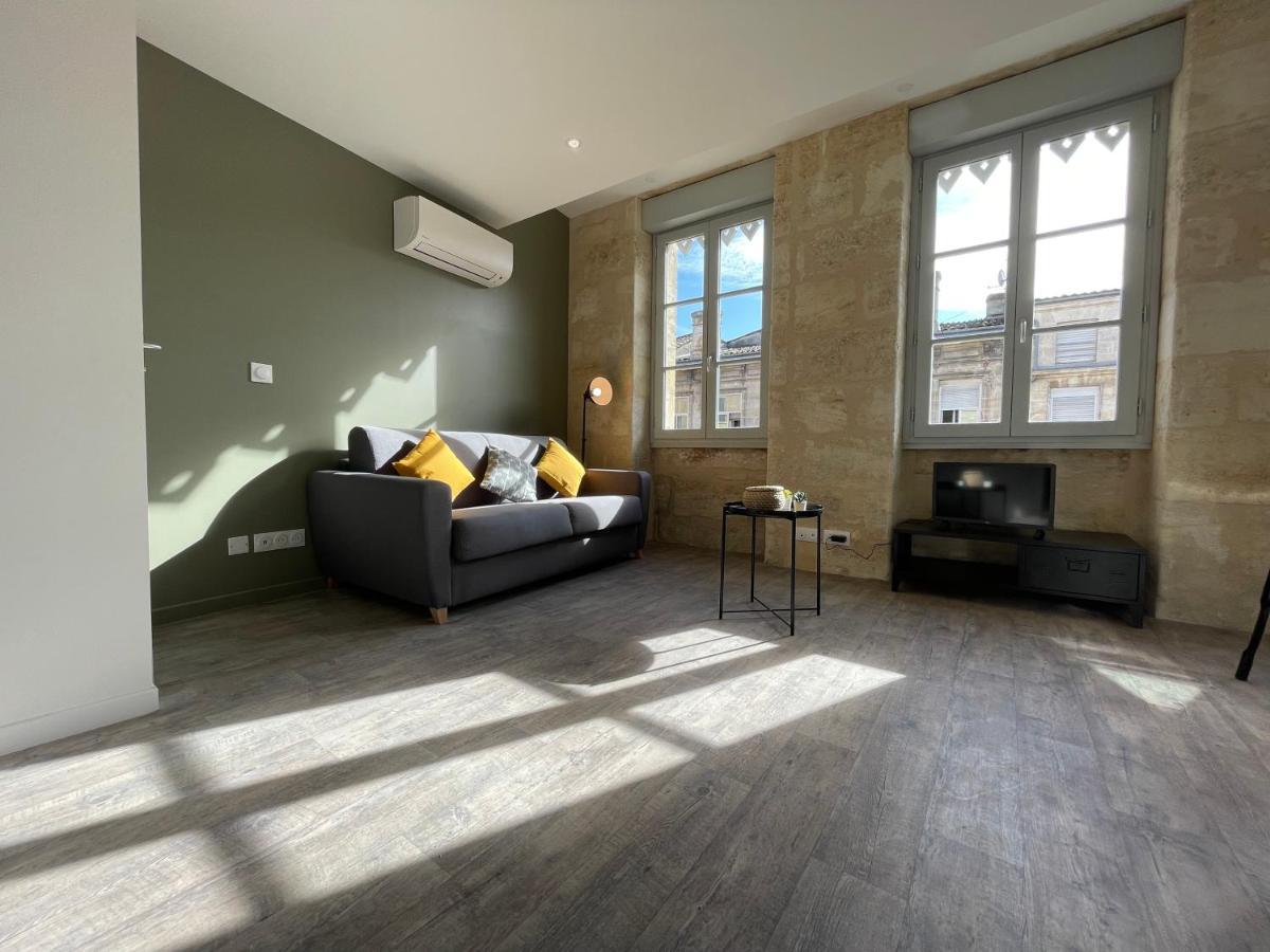 Magnifique Appartement Pour 2 Avec Climatisation Et Belle Pierre Bordelaise Bordeaux Eksteriør billede