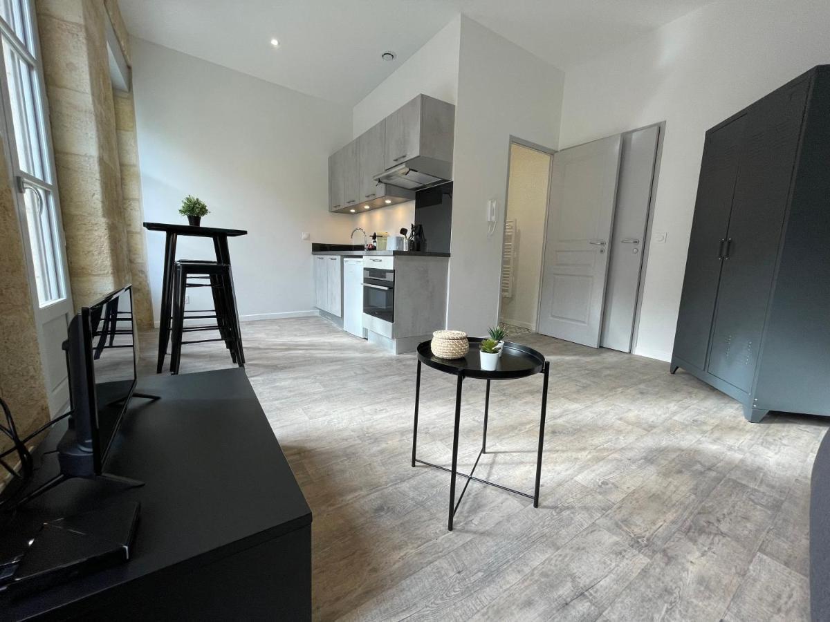 Magnifique Appartement Pour 2 Avec Climatisation Et Belle Pierre Bordelaise Bordeaux Eksteriør billede