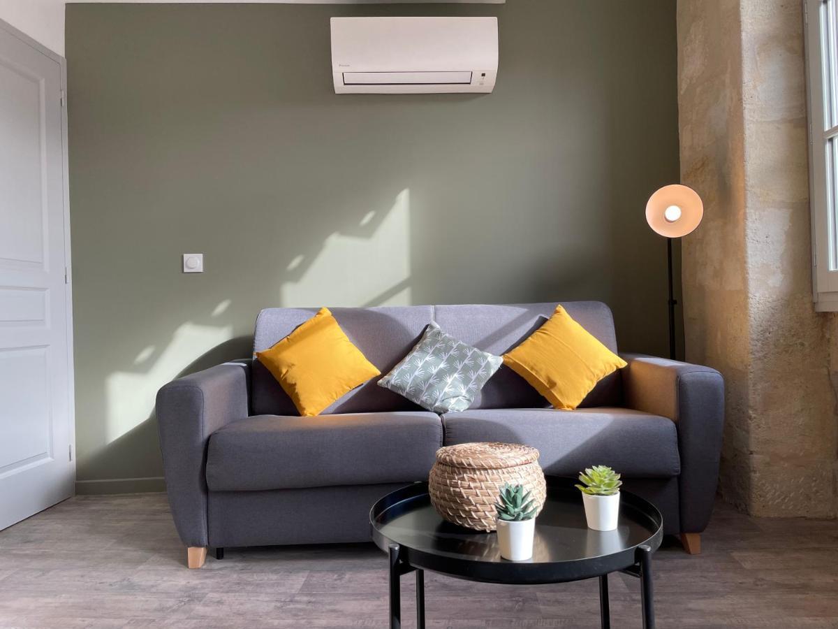 Magnifique Appartement Pour 2 Avec Climatisation Et Belle Pierre Bordelaise Bordeaux Eksteriør billede
