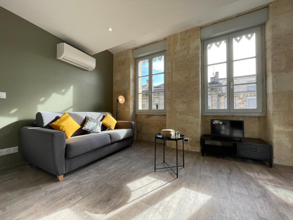 Magnifique Appartement Pour 2 Avec Climatisation Et Belle Pierre Bordelaise Bordeaux Eksteriør billede