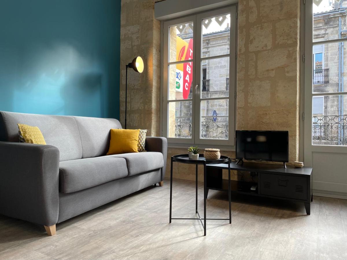 Magnifique Appartement Pour 2 Avec Climatisation Et Belle Pierre Bordelaise Bordeaux Eksteriør billede