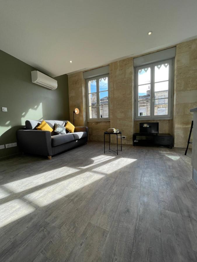 Magnifique Appartement Pour 2 Avec Climatisation Et Belle Pierre Bordelaise Bordeaux Eksteriør billede